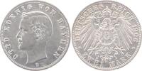 Bayern 2 Mark 1906 D Otto 1886-1913. min. Kr., vorzüglich / f. Stempelglanz