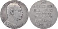 Baden Medaille (v. Rud. Mayer) Karlsruhe mit Stadtteilen (Durlach etc.) -