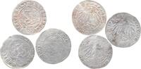 Brandenburg-Franken LOT: 1/2 Schilling Friedrich IV. allein 1495-1515. -