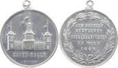 Deutsche Bundesschiessen Zinn-Medaille (v. Brunner) Deutsches Bundesschiessen Wien 1868 (3.). O.-Öse, min. Kr., sehr schön +