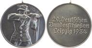 Deutsche Bundesschiessen Medaille Deutsches Bundesschiessen Leipzig 1934 (20.). -