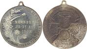 Bayern Versilb. Medaille (bei Balmberger) Nürnberg mit Stadtteilen und Vororten -