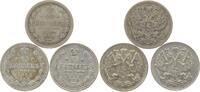 Russland LOT: 20 Kopeken Nikolaus II. 1894-1917. -