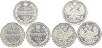  LOT: 20 Kopeken 1913 Russland Nikolaus II. 1894-1917. Stempelglanz (2x), vz
