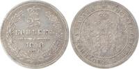 Russland 25 Kopeken Alexander II. 1855-1881. -