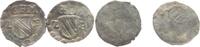 Baden-Durlach LOT: 2 einseitige Pfennige Georg Friedrich 1604-1622. -