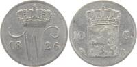 Niederlande-Königreich 10 Cents 1826 B Wilhelm I. von Oranien-Nassau 1813-1815-1840, Souveräner Fürst der Niederlande 1813-1815, König ab 1815. s...