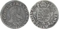 Belgien-Brabant 1/5 Philipps-Taler Philipp II. 1555-1598. -