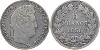 Frankreich 5 Francs Louis Philippe I. 1830-1848. -