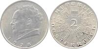 Österreich - Bundesstaat, 1. und 2. Republik 2 Schilling Erste Republik 1918-1938, seit 1934 Bundesstaat. -