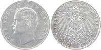 Bayern 3 Mark 1912 D Otto 1886-1913. vorzüglich