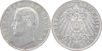Bayern 3 Mark 1913 D Otto 1886-1913. vorzüglich
