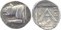 Argolis - Argos Hemidrachme (Triobol) um 90-40 v. Chr Magistrat um 320 v. Chr. bis 70 v. Chr.. sehr 