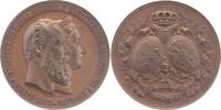 Württemberg Br.-Medaille (von Chr. Schnitzspahn) 1871 Karl 1864-1891. vorzüglich +