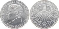 5 DM 1957 J Bundesrepublik min. Kr., vorzüglich/Stempelglanz