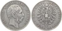 Sachsen 5 Mark 1876 E Albert 1873-1902. sehr sch&ouml;n 125,00 EUR kostenloser Versand
