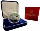 100 patacas Macau  1983, BU, "Chinese Zodiac - Year of Pig" silver coin BOX/COA