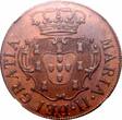10 reis Azores (Terceira Island)  1830, NGC MS62, "Maria II in exile (1828-1833)"