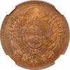 1 centavo Argentina 1880, NGC MS63 RB PATTERN, Argentine Peso -
