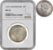 10 francs Luxembourg 1929, NGC MS65, Grand Duchess Charlotte (1918 - 1964) -