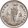 2 soldi Genoa 1814, NGC MS64, Republic of Genoa (04.1814 - 01.1815) -