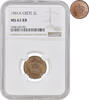 2 lepta Crete 1901, NGC MS63 RB, Cretan State (1898 - 1908) -