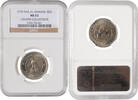 50 dirham Ras Al-Khaimah (UAE) NGC MS65, Saqr bin Mohammed Al Qasimi -