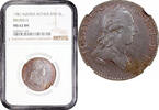 2 liards Austrian Netherlands 1781, NGC MS62 BN, Emperor Joseph II (1765-1790) -