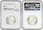 2 kronor Sweden 1913 W, NGC MS63, King Gustaf V (1908 - 1950) -