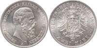 2 mark Prussia 1888 A, UNC, King Friedrich III (03.1888 - 06.1888) -
