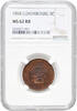 5 centimes Luxembourg 1854, NGC MS62 RB, Duke William III (1849-1890) Top Pop -