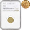 50 centimes French West Africa 1944, NGC MS63, French colony (1944 - 1958) -