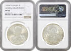 5 pengo Hungary 1939 BP, NGC MS63, Admiral Miklos Horthy -