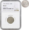 100 reis Brazil 1901, NGC MS64, First Republic (1889 - 1942) -