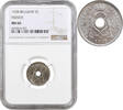 5 centimes Belgium French, NGC MS66, King Albert I (1910 - 1934) Top Pop -