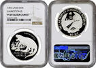 50 kip Laos 1993, NGC PF69 UC, Prehistoric Animals - Sauroctonus Top Pop -