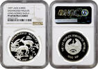 1000 kip Laos 1997, NGC PF69 UC, Endangered Wildlife - Long-horned saola -