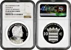 10 euro Monaco 2012, NGC PF68 UC, Honoré II as Sovereign Prince de Monaco -