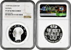 50 francs 1948 - 1993 Belgium  1939, NGC PF69 UC RESTRIKE, King Baudouin I  Top Pop