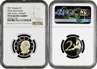 2 euro Greece 2017, NGC PF69 UC, 60th Anniversary - Nikos Kazantzakis Top Pop -