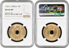 10 cents British East Africa 1952, NGC MS66 RD, King George VI (1937 - 1952) -