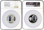 10 dollars Cook Islands 2012, NGC PF70 UC, Windows of Heaven - Church of St. Francis Top Pop -