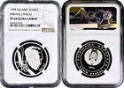 Belarus 1 ruble 1999, NGC PF69 UC, 100th Anniversary - Birth of Mikhas Lynkov Top Pop -