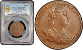 2 liards Austrian Netherlands 1777, PCGS MS63 BN, Maria Theresa (1740 - 1780) -