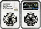 8 dollars Canada 2016, NGC PF70 UC, Yin and Yang Top Pop -