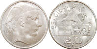 20 francs Belgium 1955, BU BELGIE, King Baudouin I (1948 - 1993) RARE DATE -