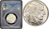 20 francs Belgium 1955, PCGS MS64 BELGIE, King Baudouin I (1948 - 1993) RARE DATE -