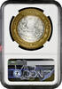 100 pesos Mexico 2007, NGC MS63, Federation 180th Anniv. - Tabasco -