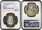 100 pesos Mexico 2007, NGC MS64, Federation 180th Anniv. - San Luis Potosi -