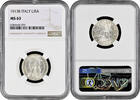 1 lira Italy 1913 R, NGC MS63, King Vittorio Emanuele III (1900 - 1946) -